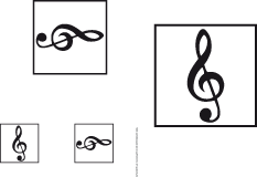 Piktogramm Musik