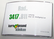 elegante kunststoffschilder